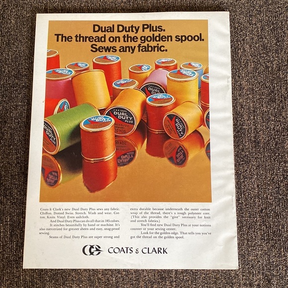 Vintage VOGUE Patterns Book June July 1972 RARE - Picture 2 of 3